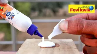 MIXING FEVICOL + FEVI KWIK | Will It Make super Glue ?@KingKaiserVlogs