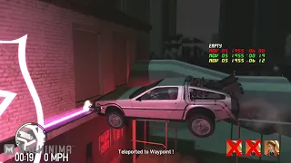 BACK TO THE FUTURE in GTA 4! Mod Gameplay!