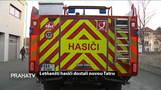Letňanští hasiči dostali novou Tatru