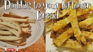 Do this to your leftover bread | Series #9 | #leftoverbread | #tasty