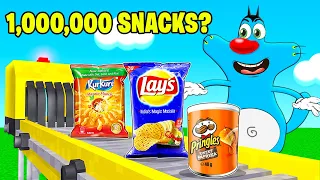 Roblox Oggy Open His Own Snacks Factory With Jack | In Snacks Factory Tycoon | Rock Indian Gamer |