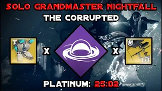 Solo Grandmaster Nightfall - The Corrupted - Void Titan [Destiny 2]