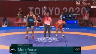 FS125, Zhiwei Deng (CHN) - сергей СОСЛАН козырев (Осетия), Токио