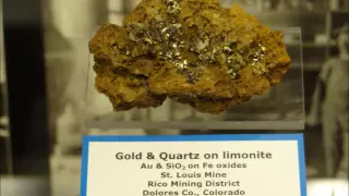 Gold and silver in nature, the Geology Museum of the Colorado School of Mines