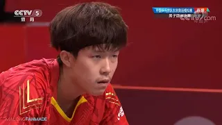 2020 Финал китайского олимпийского отбора Ma Long vs Wang Chuqin Chinese for Olympics final Ма Лонг