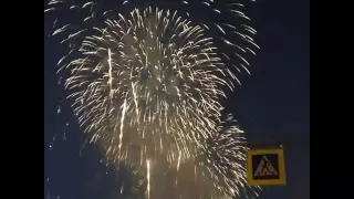 Салют на концерте Алые паруса - 2016 🎉