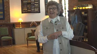 A 97-year-old filled this church with her life's work and hosted an art show