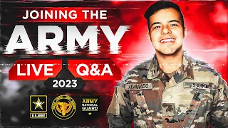 JOINING THE ARMY (2023) | ARMY BASIC TRAINING | LIFE IN THE ARMY  | LIVE Q&A (EP.176)