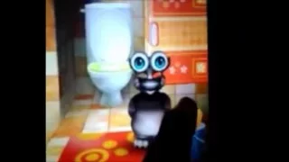 creepy my talking tom glitch