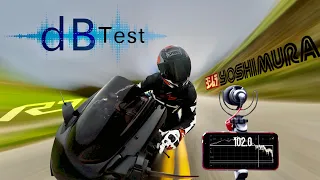Yamaha R7 Yoshimura decibel test: is it loud enough for you?