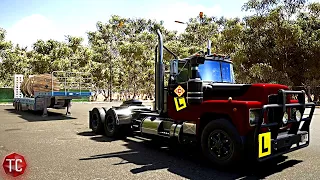 NEW TRUCKING SIMULATOR GAMEPLAY! Truck World Driving School (FREE)