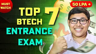 Top 7 Entrance Exams other than JEE 🤯 Must Watch 🚨 | Low Percentile in JEE Mains? 50 LPA + Colleges