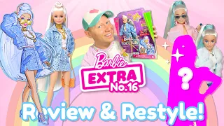 Barbie EXTRA no.16 ⭐💙 Review, Restyle & Lookbook!