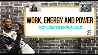 Concept of Work, Energy And Power (Explained)