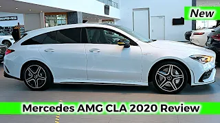 New Mercedes AMG CLA 35 Shooting Brake 2020 Review Interior Exterior