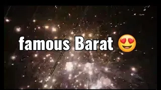 Amazing  Barat / shaadi Fireworks 😍 || most famous Indian wedding fire crackers #firecracker