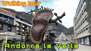 ONE DAY WALKING TOUR IN ANDORRA SMALL COUNTRY IN EUROPE