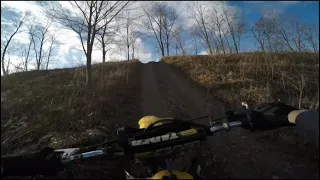 CRAZY HILL CLIMBS ON RM250!