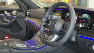 (2021) E300 AMG (FL) | Mercedes-Benz | Obsidian Black/Leather Black (Interior & Exterior)