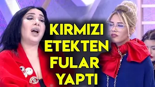 Merve Sevin Kırmızı Etekten Fular Yaptı Jüri Kombine Övgüler Yağdırdı!