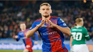 (HD) Все 4 гола Фёдора Чалова за швейцарский Базель (2022)