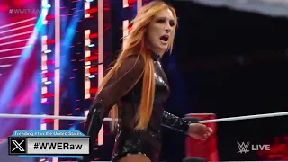 Becky Lynch vs. Zoey Stark (1/2) - WWE RAW 7/24/2023