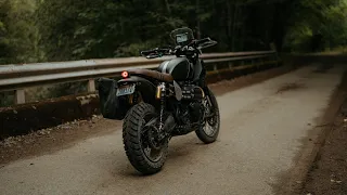 Cruising A Gravel Cascade Mountain Pass POV // Triumph Scrambler 1200 XC [4K]