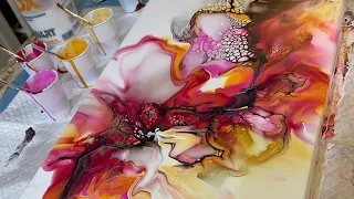 REPLAY— Impromptu LIVE Fluid Art Demo!! Amazing Bloom Blowouts!