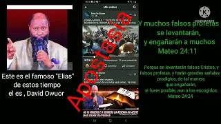 FALSO PROFETA, DAVID OWUOR, DICE SER "ELIAS "