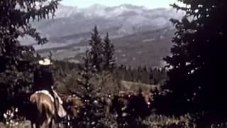 Roberson Hereford Ranch in Gunnison, Colorado: American Cowboy - 1950 - CharlieDeanArchives