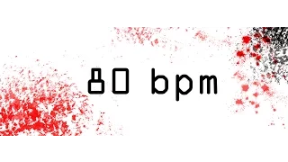 80 BPM TEMPO METRONOME CLICK   4/4