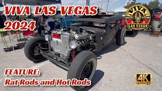 Viva Las Vegas 2024 Rockabilly Weekend - FEATURE: RAT RODS AND HOT RODS