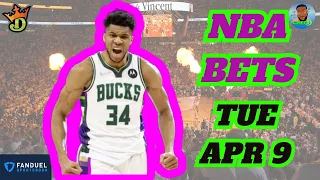 NBA Picks Today 4/9/2024 | FREE NBA Best Bets | CHEF D