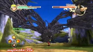 Naruto Ultimate Ninja Storm 2 Naruto vs Kakuzu Boss Battle Gameplay [Rank S]