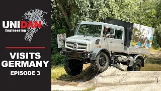 UNIDAN VISITS GERMANY EP 3 - Unimog Test Track, Where Mercedes Makes Trucks & Merex!