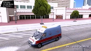 T C  Sağlık Bakanlığı Ambulans V1 2017 - GTA San Andreas 1440p / 2,7K 60FPS _REVIEW