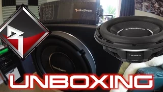 Rockford Fosgate T1000X5AD & T1S1-12 Unboxing & Hands On Look