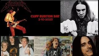Cliff Burton Day, 6th annual - celebrate w/ virtual event the late Metallica bassist
