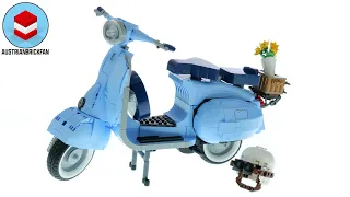 LEGO Creator 10298 Vespa 125 - LEGO Speed Build Review