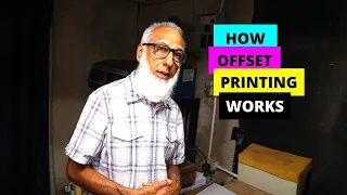 How offset printing works