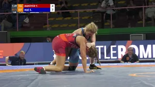 Round 2 WW - 76 kg: Y. MAKOYED (USA) v. E. MAE (EST)