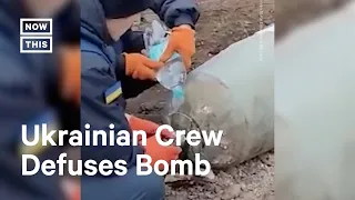 Crew Defuses Bomb Dropped from Russian Fighter Jet #Shorts