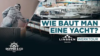 How do you build a yacht? Linssen Yachts Shipyard Tour