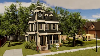 A Gothic-Victorian Home in Sandbox Mode | House Flipper 2