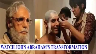 Viral: John Abraham's transformation into an old man for his film ‘RAW’