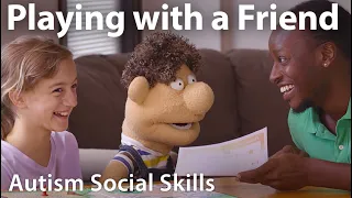 Playing with a Friend/Autism Social Skills Video