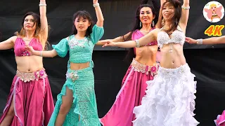 【4K】鶴巻温泉春祭りベリーダンス  #1　Belly Dance in Japan