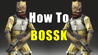 Star Wars Battlefront: How to Not Suck - Bossk | Hero Review & Guide