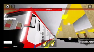 Roblox. Катаемся по КВЛ на поезде Балтиец с игровым каналом Transportation