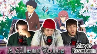 this movie CRUSHED us... | A Silent Voice (2016) Group First Movie Reaction [Koe no katachi]